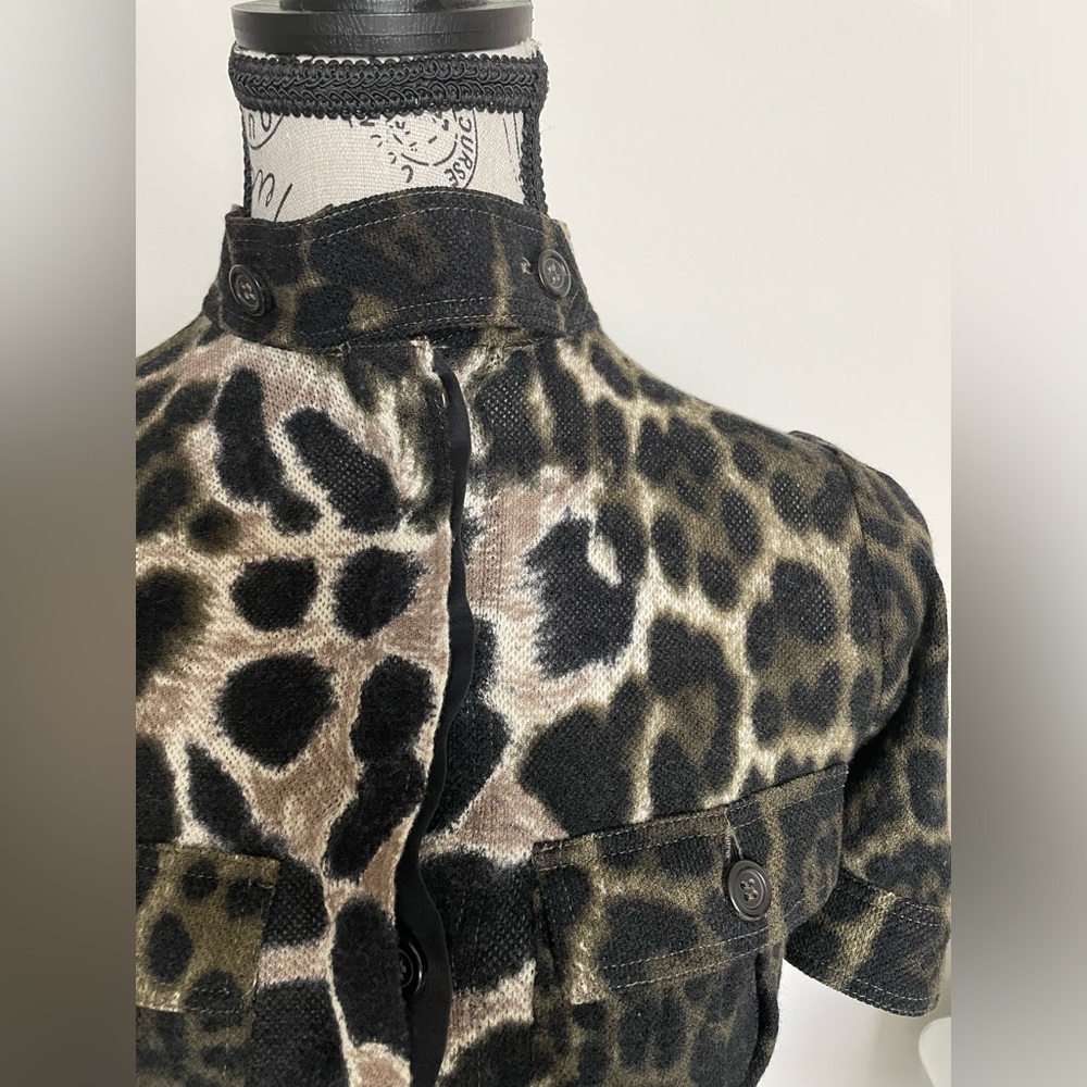 ❌SOLD❌ YSL Rive Gauche Animal Print Dress